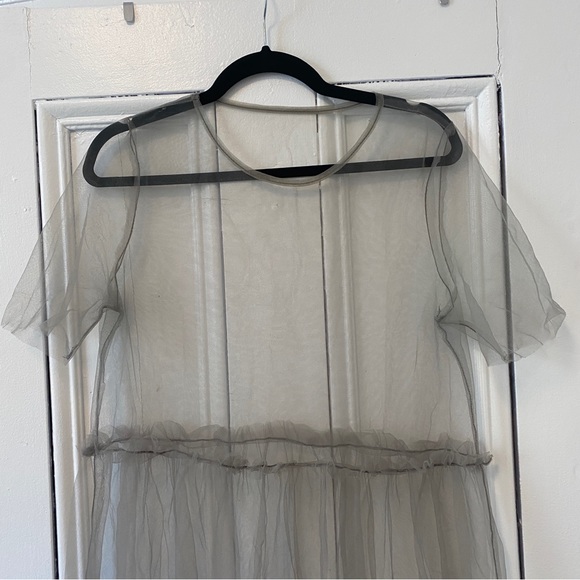Sheer Chiffon Dress - Picture 5 of 5